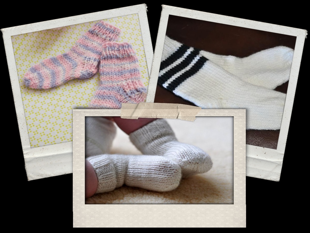 5 Free Hand Knitted Baby Socks Knitting Patterns